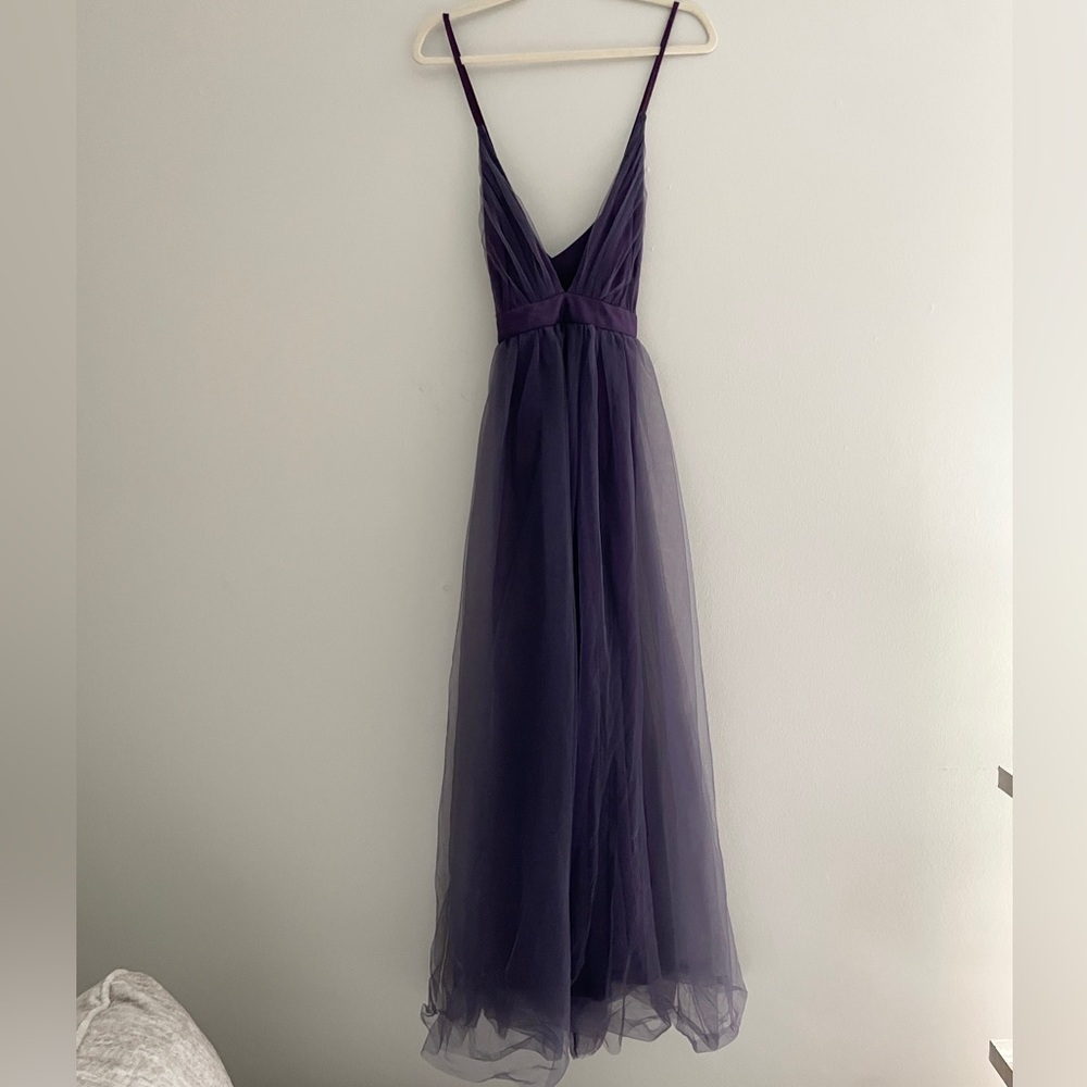Chic Deep Purple Maxi Dress